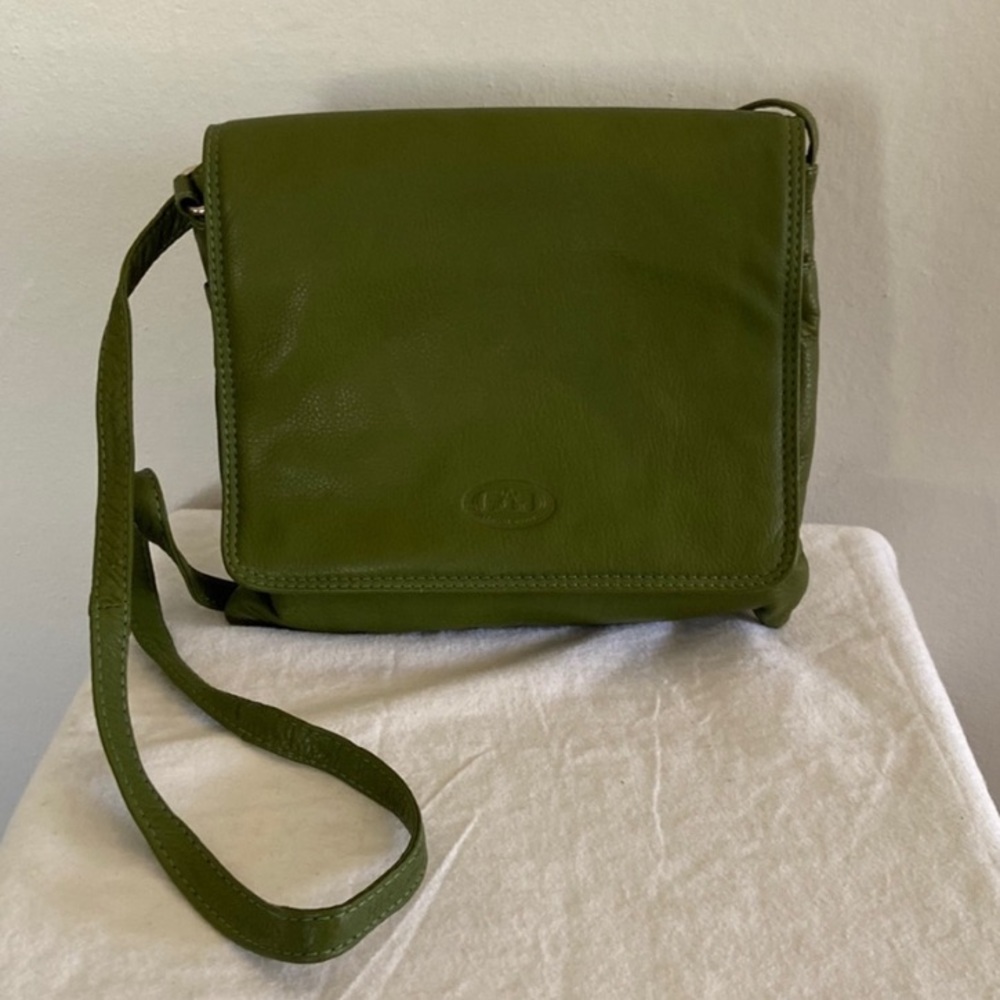 GAG Genuine Leather Flap Crossbody